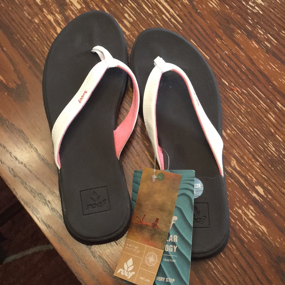 Sandals.